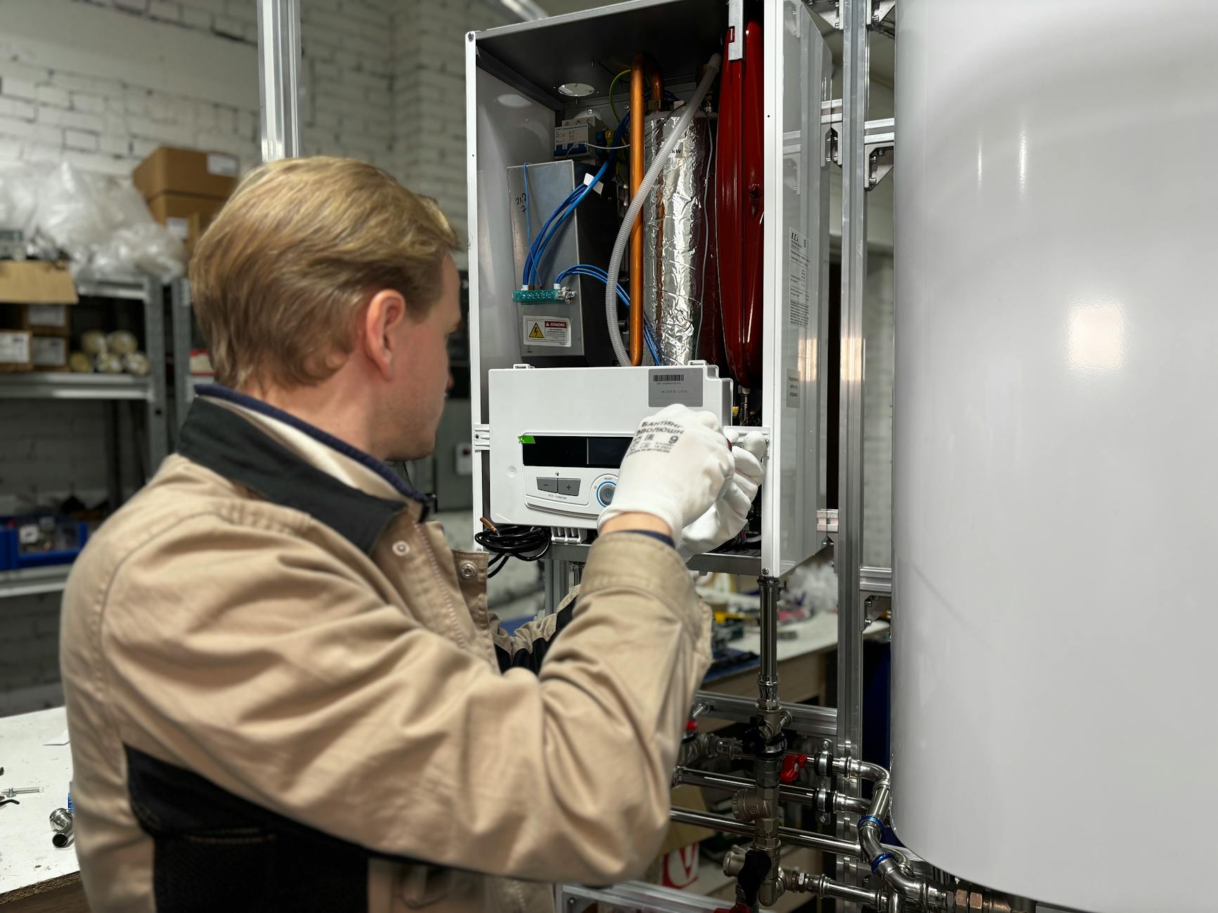 Tankless water heater installation, Connelly Plumbing Solutions